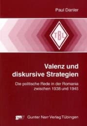 Cover von Valenz und diskursive Strategien