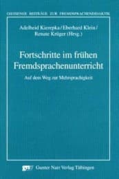 Cover von Fortschritte im frühen Fremdsprachenunterricht