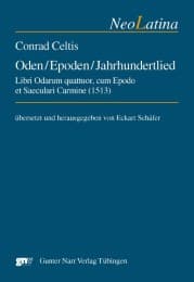 Cover von Conrad Celtis: Oden / Epoden / Jahrhundertlied