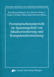 Cover von Fremdsprachenunterricht im Spannungsfeld von Inhaltsorientierung und Kompetenzbestimmung