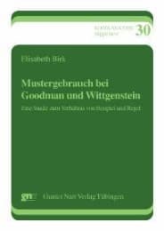 Cover von Mustergebrauch bei Goodman und Wittgenstein