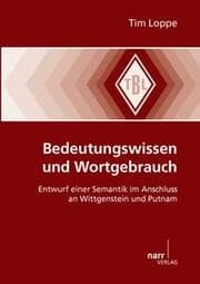 Cover von Bedeutungswissen und Wortgebrauch