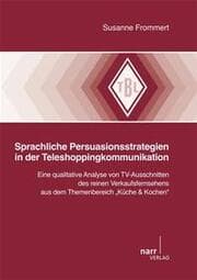 Cover von Sprachliche Persuationsstrategien in der Teleshoppingkommunikation
