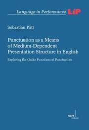 Cover von Punctuation as a Means of Medium-Dependent Presentation Structure in English