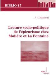 Cover von Lecture socio-politique de l'épicurisme chez Molière et La Fontaine