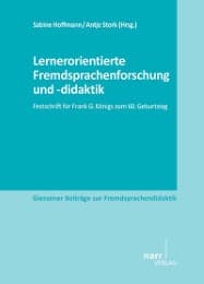 Cover von Lernerorientierte Fremdsprachenforschung und -didaktik