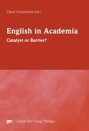 Cover von English in Academia