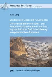 Cover von Von Frau von Staël zu D.H. Lawrence