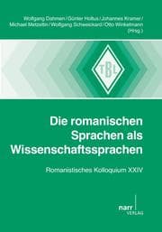 Cover von Die romanischen Sprachen als Wissenschaftssprachen