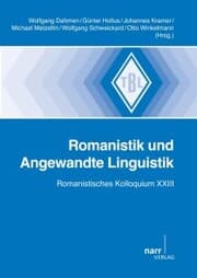 Cover von Romanistik und Angewandte Linguistik