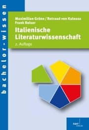 Cover von Italienische Literaturwissenschaft