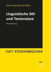 Cover von Linguistische Stil- und Textanalyse