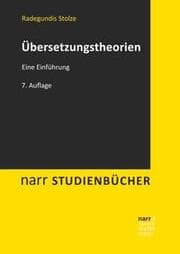 Cover von Übersetzungstheorien