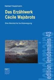 Cover von Das Erzählwerk Cécile Wajsbrots