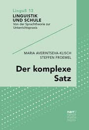 Cover von Der komplexe Satz