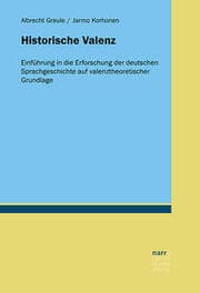 Cover von Historische Valenz