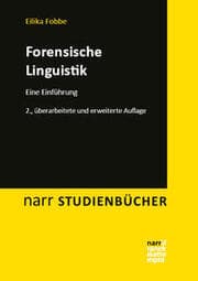 Cover von Forensische Linguistik