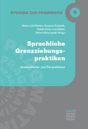Cover von Sprachliche Grenzziehungspraktiken