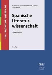 Cover von Spanische Literaturwissenschaft
