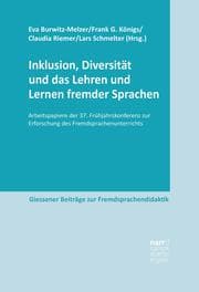 Cover von Inklusion, Diversität und das Lehren und Lernen fremder Sprachen