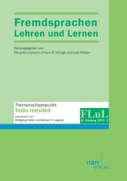 Cover von Fremdsprachen Lehren und Lernen 2013 Heft 2