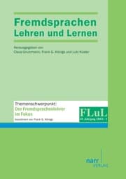 Cover von Fremdsprachen Lehren und Lernen 2014 Heft 1