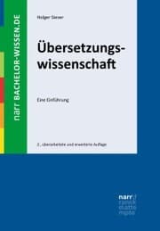 Cover von Übersetzungswissenschaft