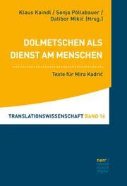 Cover von Dolmetschen als Dienst am Menschen