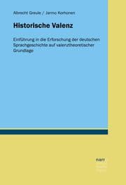 Cover von Historische Valenz