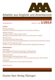 Cover von AAA Arbeiten aus Anglistik und Amerikanistik 2014 Heft 1