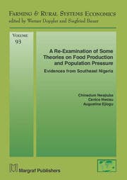 Cover von A Re-Examination of Some Theories on Food Production and Population Pressure
