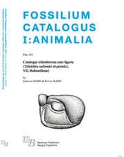 Cover von Hahn & Hahn: Fossilium Catalogus I: Animalia; Pars 153