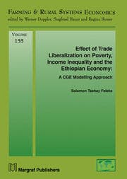 Cover von Effect of Trade Liberalization on Poverty, Income Inequality and the Ethiopian Economy