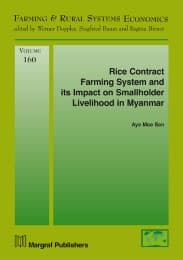 Cover von Rice Contract Farming System and its Impact on Smallholder Livelihood in Myanmar