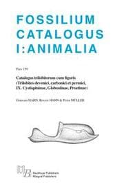 Cover von Fossilium Catalogus Animalia Pars 159