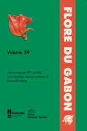 Cover von Flore du Gabon Vol. 59