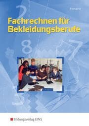 Cover von Fachrechnen für Bekleidungsberufe