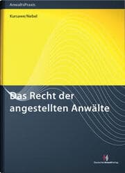Cover von Das Recht der angestellten Rechtsanwälte