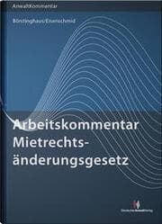 Cover von Arbeitskommentar Mietrechtsänderungsgesetz