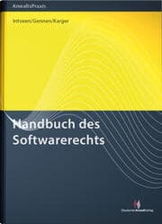 Cover von Handbuch des Softwarerechts