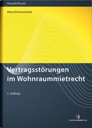 Cover von Vertragsstörungen im Wohnraummietrecht