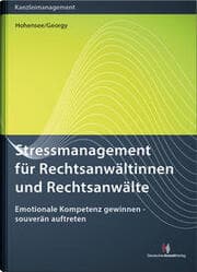 Cover von Stressmanagement für Rechtsanwältinnen und Rechtsanwälte