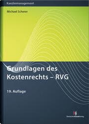Cover von Grundlagen des Kostenrechts - RVG