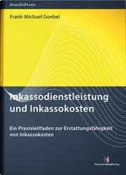Cover von Inkassodienstleistung und Inkassokosten