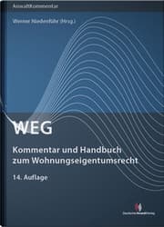 Cover von WEG - Kommentar und Handbuch zum Wohnungseigentumsrecht