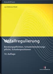 Cover von Unfallregulierung