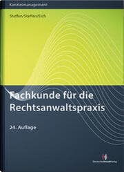 Cover von Fachkunde für die Rechtsanwaltspraxis