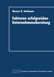 Cover von Faktoren erfolgreicher Unternehmensberatung