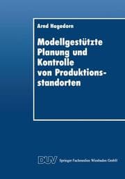 Cover von Modellgestützte Planung und Kontrolle von Produktionsstandorten