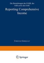 Cover von Reporting Comprehensive Income